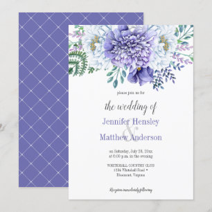 Peony Passion Wedding Invitation