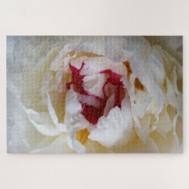 Peony petals jigsaw puzzle (Horizontal)