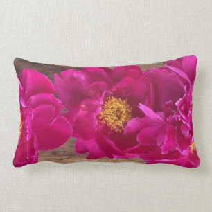 Peony pillow