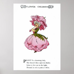 Peony Poster