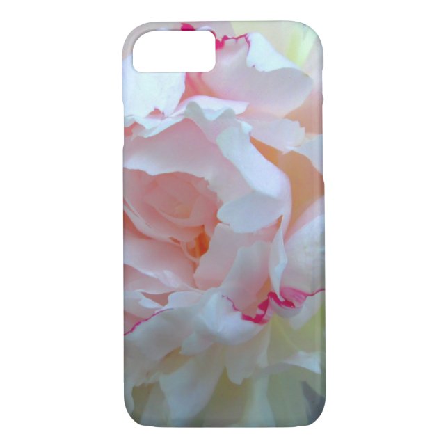 Peony Pretty White Case-Mate iPhone Case (Back)