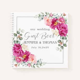 Peony & Rose Eucalyptus Greenery Livre d'or