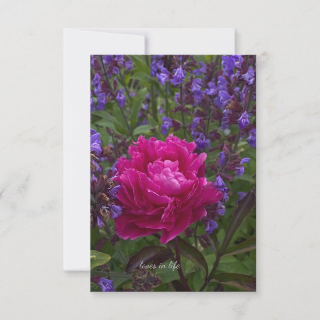 Peony & Sage Card (Front)