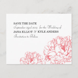 Peony Save the Date