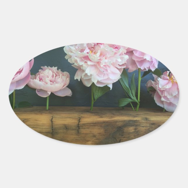 Peony sticker (Front)