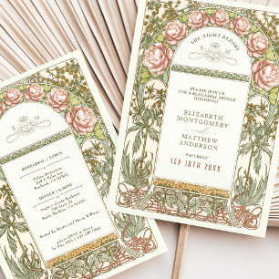 Peony The Night Before Wedding Rehearsal Invitation