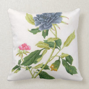 Peony Throw Pillow