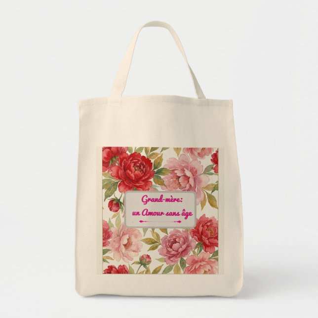 Peony Tote Bag (Front)