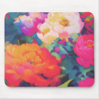 Peony Wake-Up Call Mouse Pad