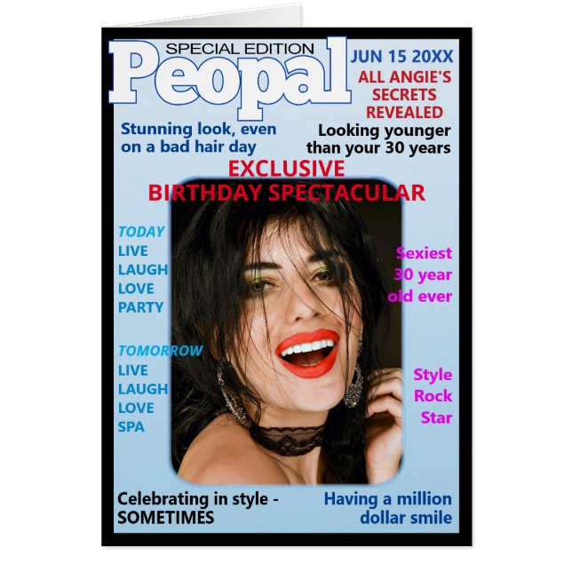 Peopal Mag Parodie-Anniversaire-Télécharger Photo- (Devant)