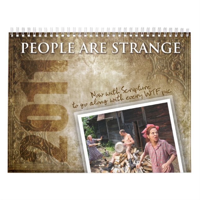 People Are Strange 2011 Calendar (Cover)