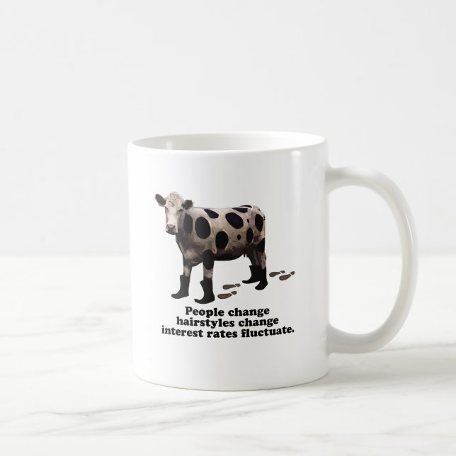 People change - Top secret cow Coffee Mug (Right)