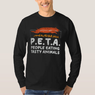 People Easting Tasty Animals BBQ T-Shirt