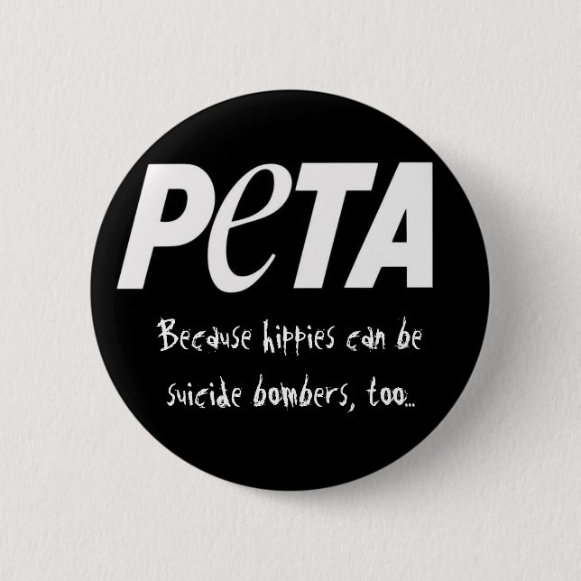 People Eating Tasty Animals 2 Inch Round Button (Front)