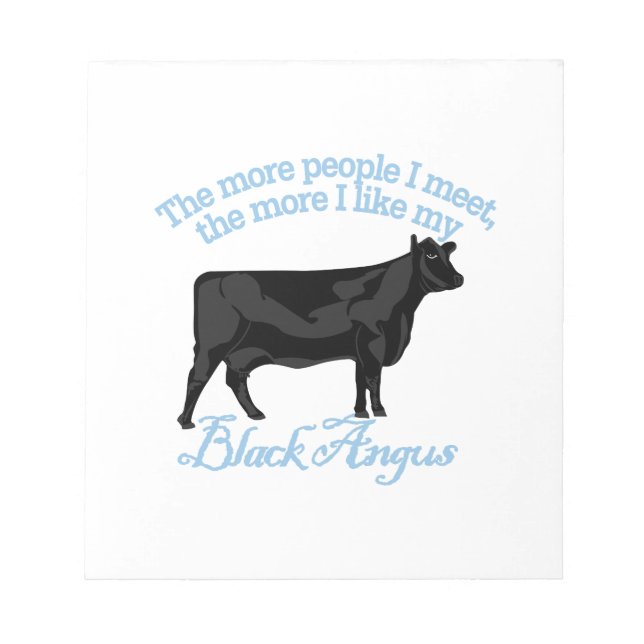 People I Meet Notepad (Front)