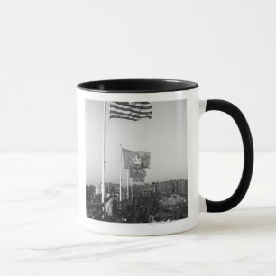 People in Bleachers Mug