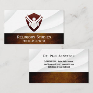 People Logos and Shield Business Card