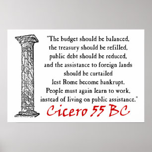 People Must Work - Cicero Poster