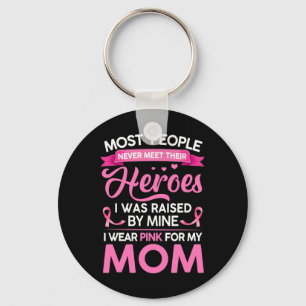 People Never Meet Their Heroes I Was Raised By Min Keychain