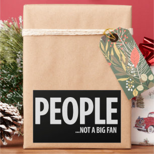 People Not A Fan About Me Sarcastic Funny  Sticker