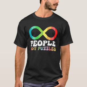 People Not Puzzles Autism Awareness Neurodiversity T-Shirt
