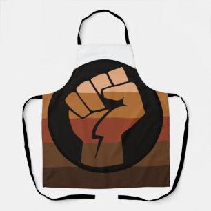 People of Colour (POC) Pride and Fist Apron