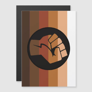 People of Colour (POC) Pride and Fist Magnetic Invitation