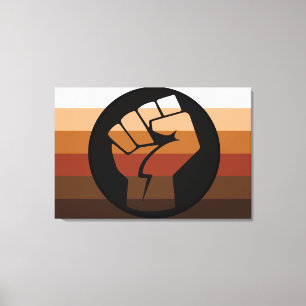 People of Colour (POC) Pride Canvas Print
