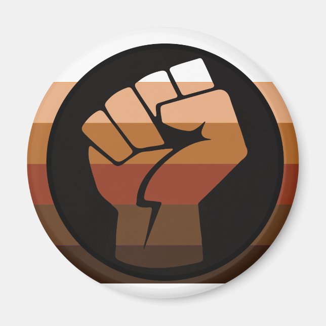People of Colour (POC) Pride Magnet (Front)