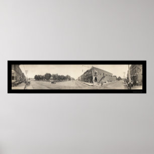 People of Glenwood IA Photo 1908 Poster