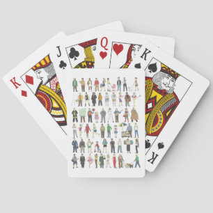 People of NYC New York City Playing Cards