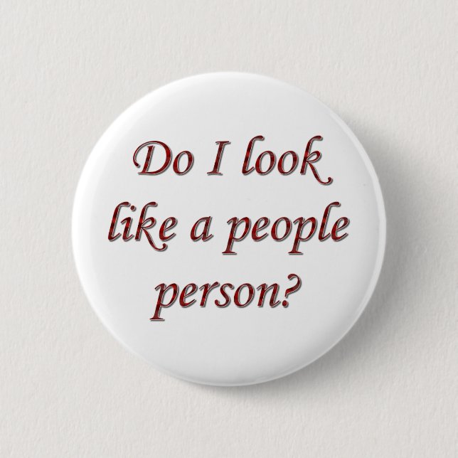 People Person Button (Front)