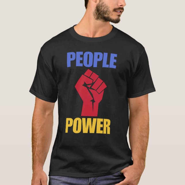 People Power Impeach Marcos Tee Corruption Protest (Front)