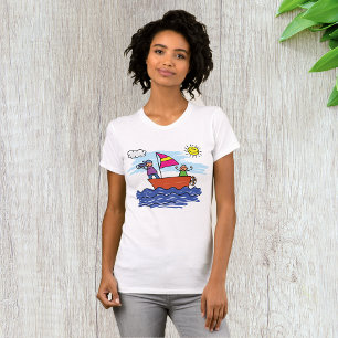 People Sailing Womens T-Shirt