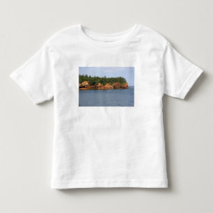 People sea kayaking in the Bay of Fundy at St. Toddler T-shirt