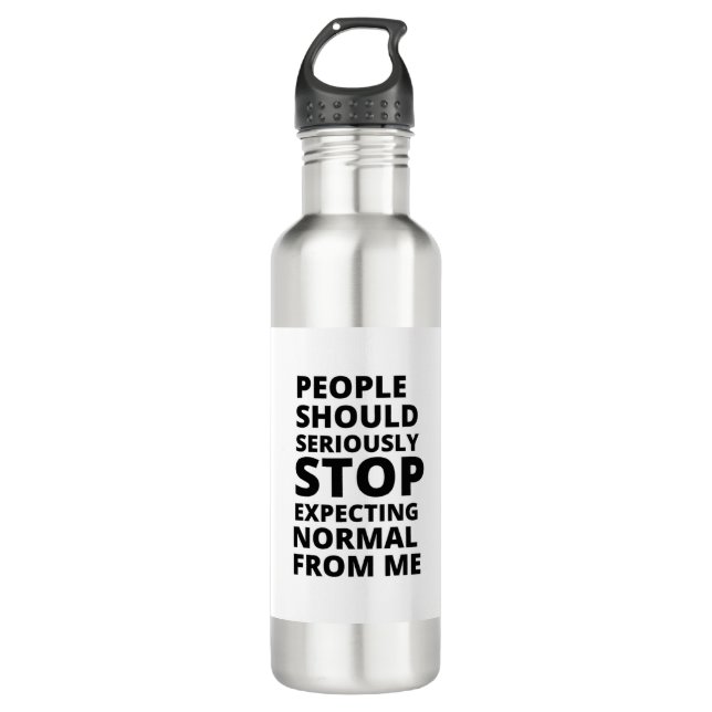 People should seriously stop expecting normal from 710 ml water bottle (Front)