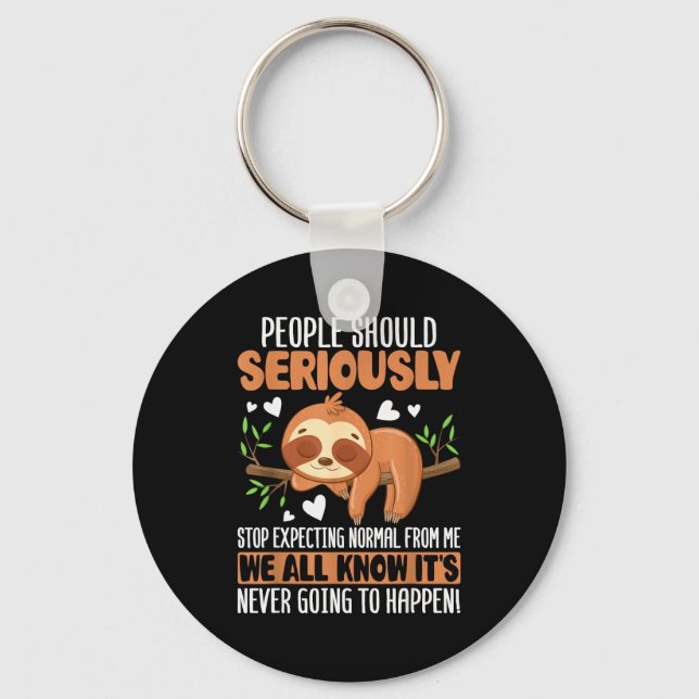 People Should Seriously Stop Expecting Normal From Keychain (Front)