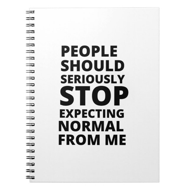People should seriously stop expecting normal from notebook (Front)