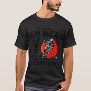 People Think I'm Nice Until They Sit Beside At Hoc T-Shirt