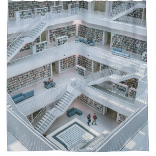 PEOPLE WALKING INSIDE LIBRARY