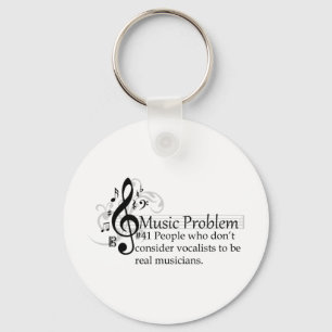 People who don’t consider vocalists... keychain