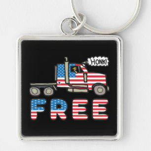 People's Freedom Convoy Keychain