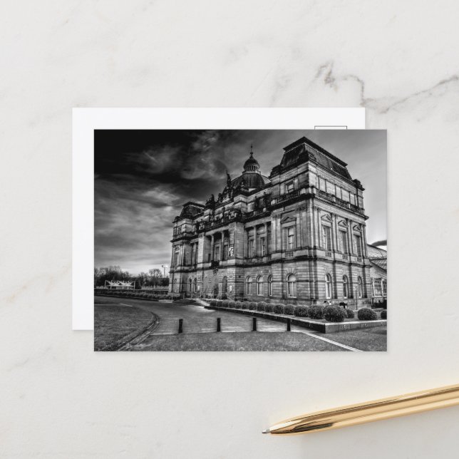People's Palace, Glasgow Green, Glasgow Postcard (Front/Back In Situ)
