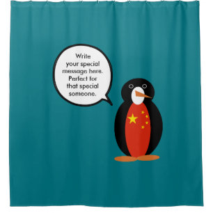 People's Republic China Ms. Penguin Personalized 