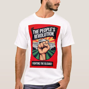 Peoples Revolution Stop Fascism T-Shirt