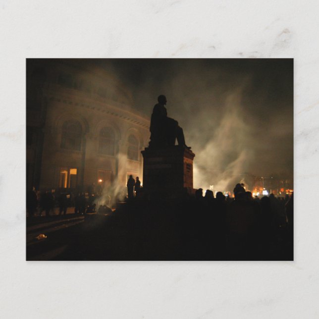 People's square postcard (Front)