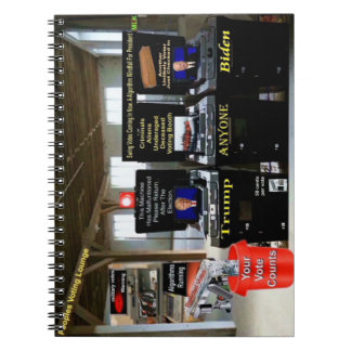 Peoples voting lounge notebook