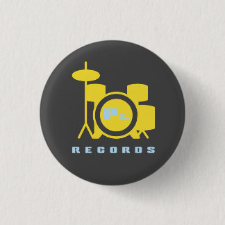 Pep Talk Records 1 Inch Round Button