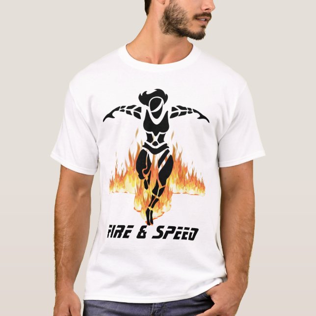 PEPAGEAR - Fire & Speed T-Shirt (Front)