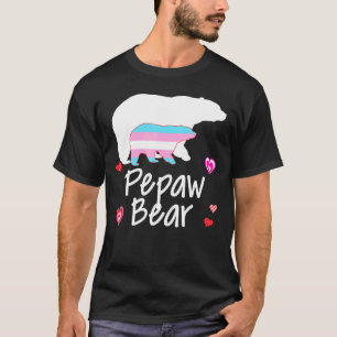 Pepaw Lgbt Bear Transgender Rainbow Lgbt Gay Lesbi T-Shirt